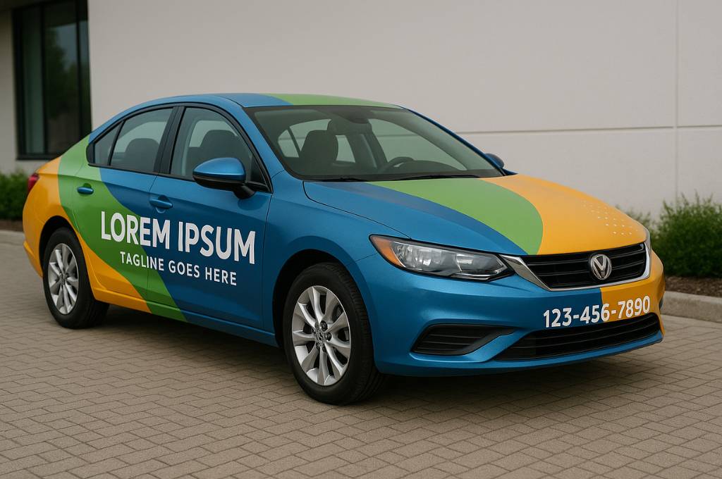 Reklama na samochodzie