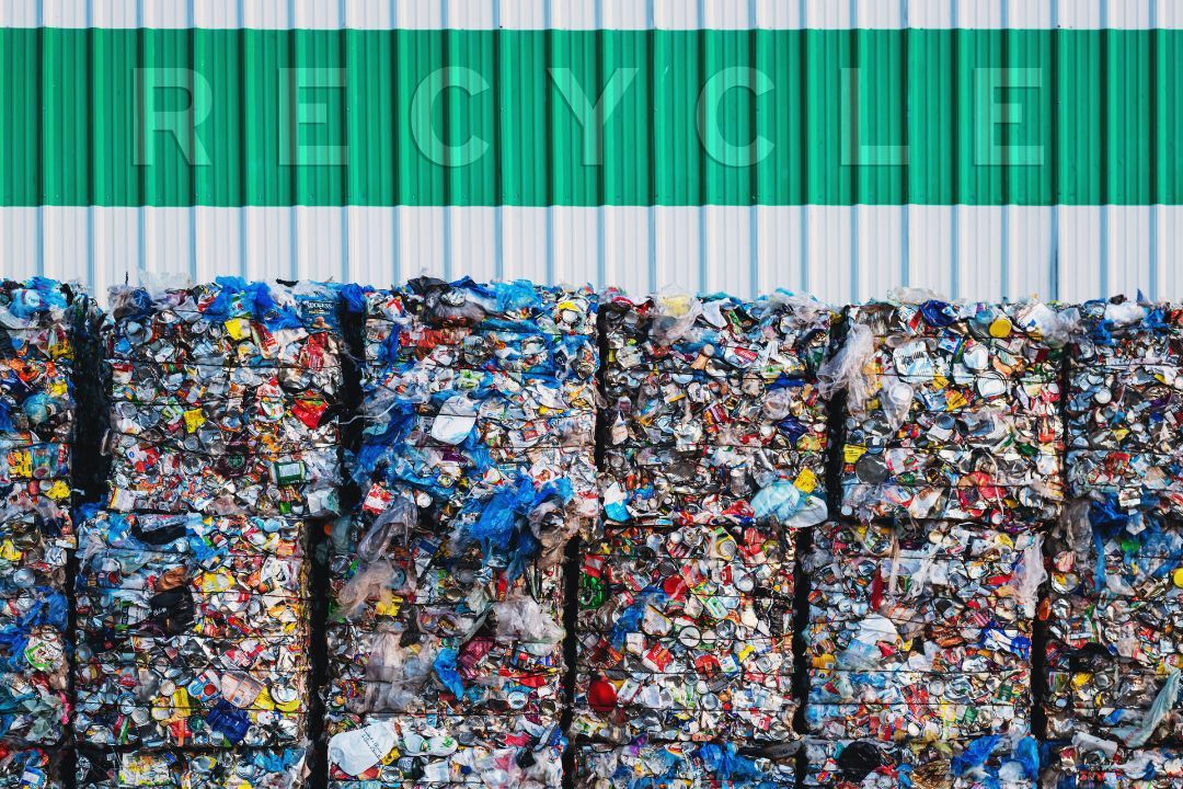 Recyklingowane odpady plastikowe