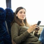 Komfortowa podróż pasażerki