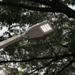 Parkowa lampa LED